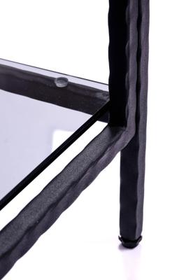 Консоль AllConsoles Консольный стол 1012-CB loft grey черный муар арт. 1012-CB loft grey