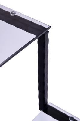Консоль AllConsoles Консольный стол 1012-CB loft grey черный муар арт. 1012-CB loft grey