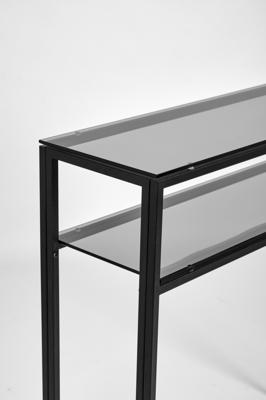 Консоль AllConsoles Консольный стол 1044-CB grey черный муар арт. 1044-CB grey