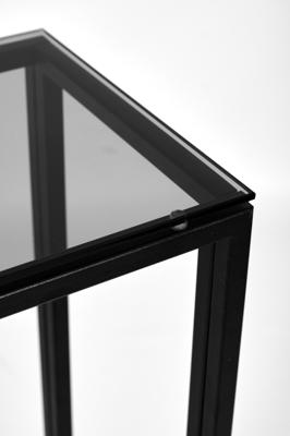 Консоль AllConsoles Консольный стол 1074-CB grey черный муар арт. 1074-CB grey