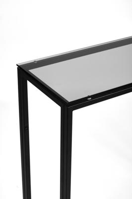 Консоль AllConsoles Консольный стол 1074-CB grey черный муар арт. 1074-CB grey