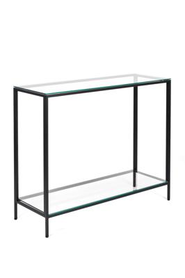 Консоль AllConsoles Консольный стол 1081-CB clear черный муар арт. 1081-CB clear