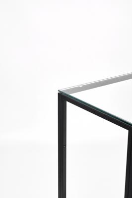 Консоль AllConsoles Консольный стол 1081-CB clear черный муар арт. 1081-CB clear