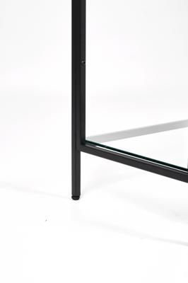 Консоль AllConsoles Консольный стол 1081-CB clear черный муар арт. 1081-CB clear