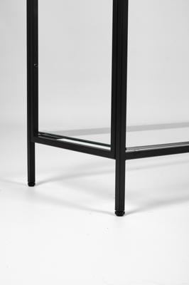 Консоль AllConsoles Консольный стол 1083-CB clear черный муар арт. 1083-CB clear