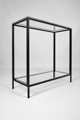 Консоль AllConsoles Консольный стол 1083-CB clear черный муар арт. 1083-CB clear