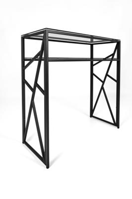 Консоль AllConsoles Консольный стол 1091-CB grey черный муар арт. 1091-CB grey