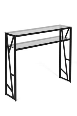 Консоль AllConsoles Консольный стол 1092-CB grey черный муар арт. 1092-CB grey