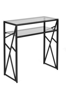 Консоль AllConsoles Консольный стол 1093-CB grey черный муар арт. 1093-CB grey