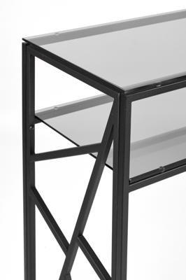 Консоль AllConsoles Консольный стол 1093-CB grey черный муар арт. 1093-CB grey