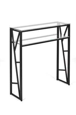Консоль AllConsoles Консольный стол 1094-CB clear черный муар арт. 1094-CB clear