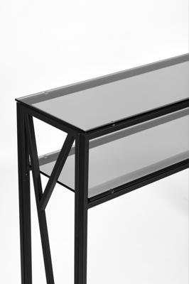 Консоль AllConsoles Консольный стол 1094-CB grey черный муар арт. 1094-CB grey