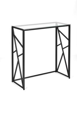 Консоль AllConsoles Консольный стол 1103-CB clear черный муар арт. 1103-CB clear