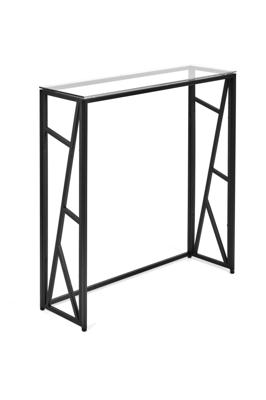 Консоль AllConsoles Консольный стол 1104-CB clear черный муар арт. 1104-CB clear