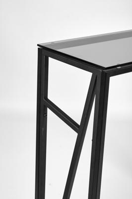 Консоль AllConsoles Консольный стол 1104-CB grey черный муар арт. 1104-CB grey