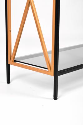 Консоль AllConsoles Консольный стол 1033-CB_G grey черный муар, золотой арт. 1033-CB_G grey