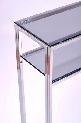 Консоль AllConsoles Консольный стол 1042-CS grey серебряный арт. 1042-CS grey