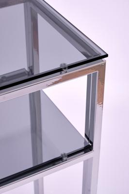 Консоль AllConsoles Консольный стол 1042-CS grey серебряный арт. 1042-CS grey