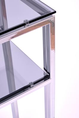 Консоль AllConsoles Консольный стол 1042-CS grey серебряный арт. 1042-CS grey