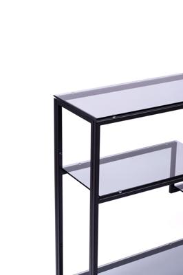 Консоль AllConsoles Консольный стол 1012-CB grey черный муар арт. 1012-CB grey