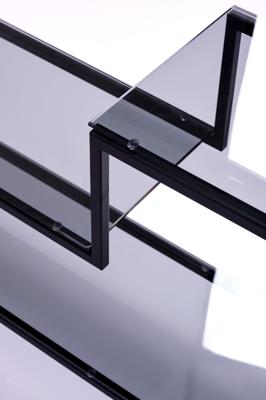Консоль AllConsoles Консольный стол 1012-CB grey черный муар арт. 1012-CB grey