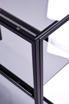 Консоль AllConsoles Консольный стол 1012-CB grey черный муар арт. 1012-CB grey