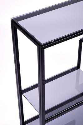 Консоль AllConsoles Консольный стол 1014-CB grey черный муар арт. 1014-CB grey