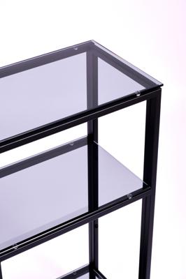 Консоль AllConsoles Консольный стол 1014-CB grey черный муар арт. 1014-CB grey