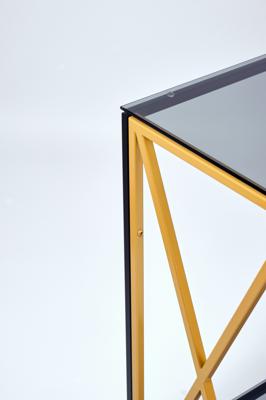Консоль AllConsoles Консольный стол 1031-CB_G grey черный муар, золотой арт. 1031-CB_G grey