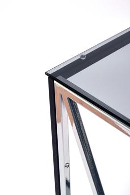 Консоль AllConsoles Консольный стол 1031-CB_S grey черный муар, серебряный арт. 1031-CB_S grey