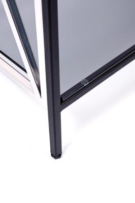 Консоль AllConsoles Консольный стол 1031-CB_S grey черный муар, серебряный арт. 1031-CB_S grey