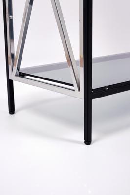 Консоль AllConsoles Консольный стол 1031-CB_S grey черный муар, серебряный арт. 1031-CB_S grey