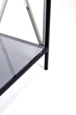 Консоль AllConsoles Консольный стол 1031-CB_S grey черный муар, серебряный арт. 1031-CB_S grey