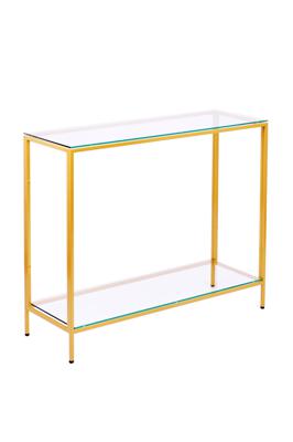 Консоль AllConsoles Консольный стол 1081-CG clear золотой арт. 1081-CG clear