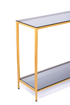 Консоль AllConsoles Консольный стол 1081-CG grey золотой арт. 1081-CG grey