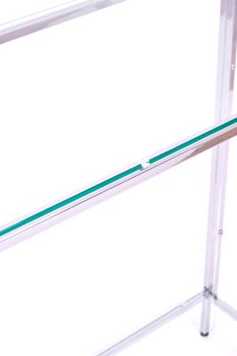 Консоль AllConsoles Консольный стол 1081-CS clear серебряный арт. 1081-CS clear