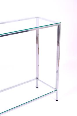 Консоль AllConsoles Консольный стол 1081-CS clear серебряный арт. 1081-CS clear