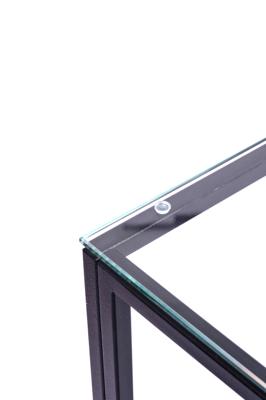 Консоль AllConsoles Консольный стол 1082-CB clear черный муар арт. 1082-CB clear