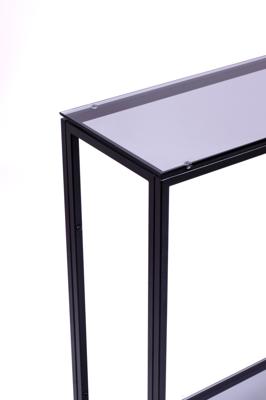 Консоль AllConsoles Консольный стол 1082-CB grey черный муар арт. 1082-CB grey