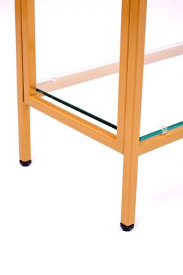 Консоль AllConsoles Консольный стол 1082-CG clear золотой арт. 1082-CG clear