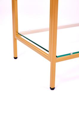Консоль AllConsoles Консольный стол 1083-CG clear золотой арт. 1083-CG clear