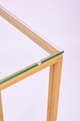 Консоль AllConsoles Консольный стол 1083-CG clear золотой арт. 1083-CG clear