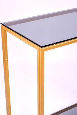 Консоль AllConsoles Консольный стол 1083-CG grey золотой арт. 1083-CG grey