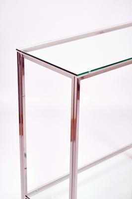 Консоль AllConsoles Консольный стол 1083-CS clear серебряный арт. 1083-CS clear