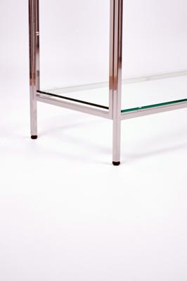 Консоль AllConsoles Консольный стол 1083-CS clear серебряный арт. 1083-CS clear