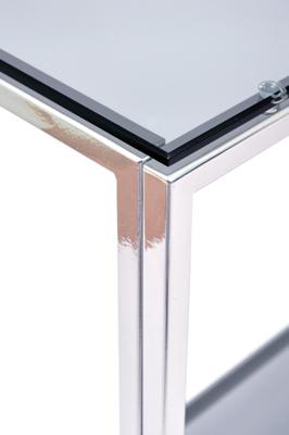 Консоль AllConsoles Консольный стол 1083-CS grey серебряный арт. 1083-CS grey