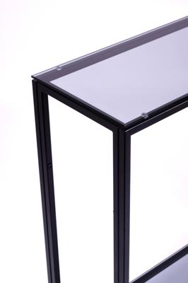 Консоль AllConsoles Консольный стол 1084-CB grey черный муар арт. 1084-CB grey