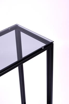 Консоль AllConsoles Консольный стол 1084-CB grey черный муар арт. 1084-CB grey