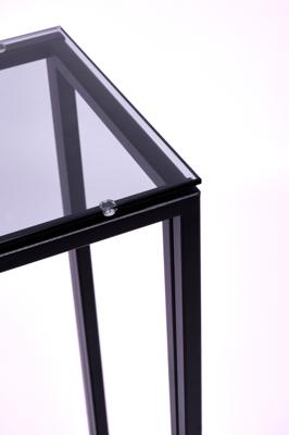 Консоль AllConsoles Консольный стол 1084-CB grey черный муар арт. 1084-CB grey