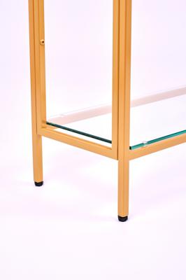 Консоль AllConsoles Консольный стол 1084-CG clear золотой арт. 1084-CG clear